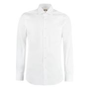 Barba Napoli Blouses & Shirts White, Herr