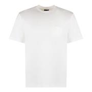 Giorgio Armani T-Shirts White, Herr