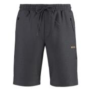 Hugo Boss Flex Fabric Bermuda Shorts Gray, Herr