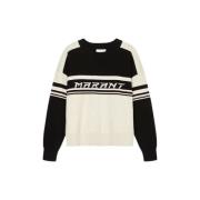 Isabel Marant Étoile Svart Rundhals Stickat plagg Black, Dam