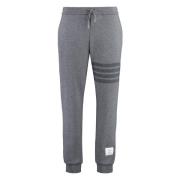 Thom Browne Randig Virgin Wool Track Pants Gray, Herr