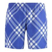 Burberry Tryckta badshorts med motiv Blue, Herr