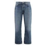 Agolde Vintage Straight-Leg Jeans med Metaldetaljer Blue, Herr