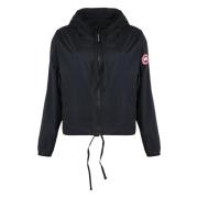 Canada Goose Huvjacka med logopatch Black, Dam