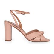 Aquazzura Läder Spänne Sandaler Pink, Dam