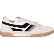 Tom Ford Låga sneakers med mockainsatser White, Herr