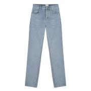 Isabel Marant Skinny-Fit High-Rise Jeans Blue, Dam