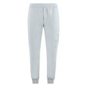 Alexander McQueen Graffiti Logo Print Sweatpants Blue, Herr