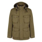 Woolrich Huvad Parkasjacka Green, Herr