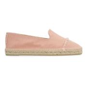 Castañer Kai Canvas Espadriller Pink, Dam