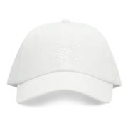 Vilebrequin Broderad Baseballkeps i Bomull White, Herr