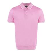 Paul & Shark Bomull Piqué Polo Skjorta Pink, Herr