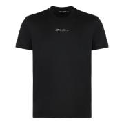 Dolce & Gabbana Essentiell Bomull Crew-Neck T-shirt Black, Herr