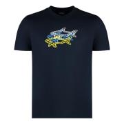 Paul & Shark T-Shirts Blue, Herr