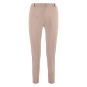 Pinko Smala Cigarettbyxor med Fickor Pink, Dam