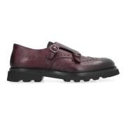 Doucal's Elen Läder Monk-Strap Skor Purple, Herr