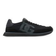 Dolce & Gabbana Mocka låga sneakers med rund tå Black, Herr