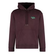 Maison Kitsuné Sweatshirts Hoodies Brown, Herr