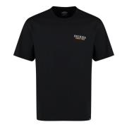 Dickies Bomull Crew-neck T-shirt med Baktryck Black, Herr