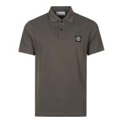 Stone Island Slim Fit Polo Shirt Green, Herr