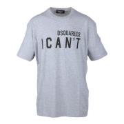 Dsquared2 Tshirt Gray, Herr