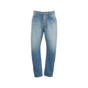 Dsquared2 Blå Loose Fit Jeans 'Bro' Blue, Herr