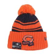 New Era Chicago Bears Pom Pom Beanie Hat Multicolor, Unisex