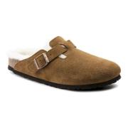 Birkenstock Leve Tofflor Cognac Boston Stil Brown, Dam