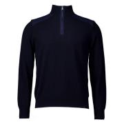 Paul & Shark Navy Blue Pullover Sweater Blue, Herr