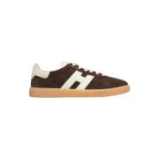 Hogan Brun Mocka Sneakers Cool Stil Brown, Herr