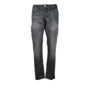 Calvin Klein Jeans Slim-fit Jeans Black, Herr