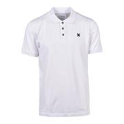 Richmond Bomull Polo Skjorta White, Herr