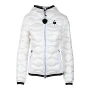 Blauer Puffjacka White, Dam