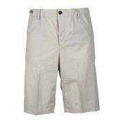 Paul & Shark Bomull Bermuda Shorts Beige, Herr