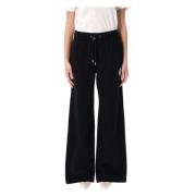 Casablanca Svart Pearl Diamond Sweatpants Black, Dam