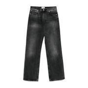 Haikure Svarta Denim Jeans Black, Dam