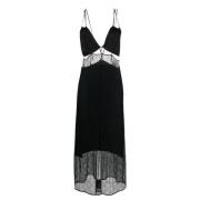 Givenchy G Motif Maxi Klänning Black, Dam