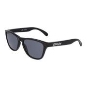 Oakley Sportig Fyrkantig Solglasögon Black, Herr