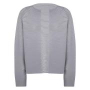 Issey Miyake Stickad Cirkel Kofta Gray, Dam