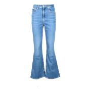 Calvin Klein Jeans Bomullsblandning Stretch Jeans Blue, Dam