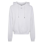 Off White Pil Skate Hoodie White, Herr