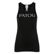 Patou Klassisk Tanktop Black, Dam