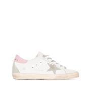 Golden Goose Super Star Läder Sneakers White, Dam