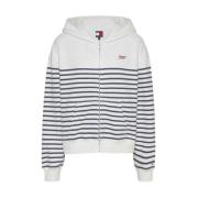 Tommy Hilfiger Modern minimalistisk huvtröja Multicolor, Dam