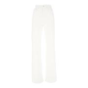 Lois Klassiska Denim Jeans för vardagsbruk White, Dam