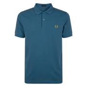 Fred Perry Klassisk Enfärgad Skjorta Green, Herr