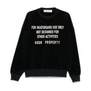 Golden Goose Crew Neck Sweatshirt Blue, Herr