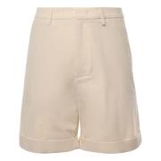 Valentino Garavani Beige Denim Bermuda Shorts Beige, Herr