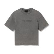 Axel Arigato Förvräng T-shirt Gray, Dam