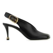 Chloé Svart Slingback Decollete Skor Black, Dam